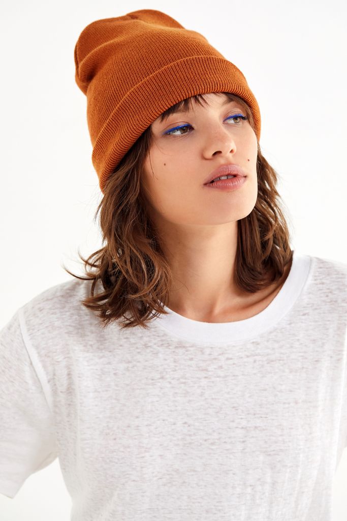 Jersey Knit Basic Beanie Urban Outfitters