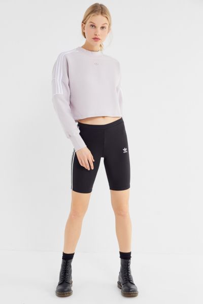 adidas winter ease cropped sweatshirt