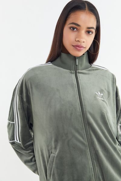 adidas originals velour track jacket