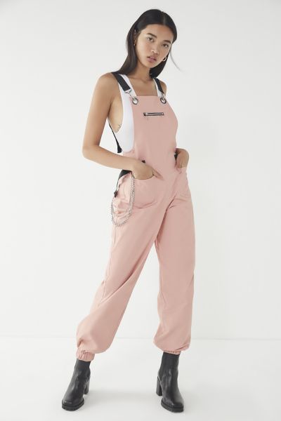 urban outfitters pink overalls