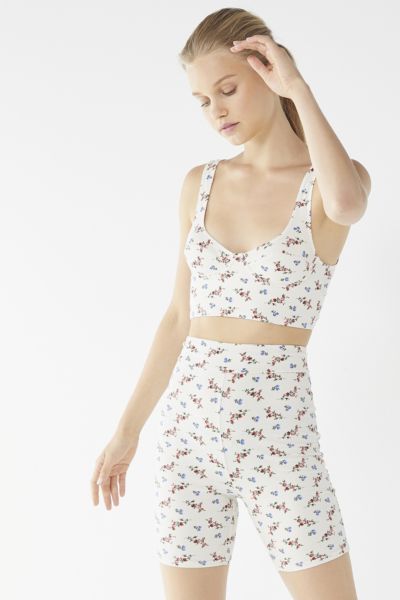 UO Christy Floral Bike Short | Urban Outfitters