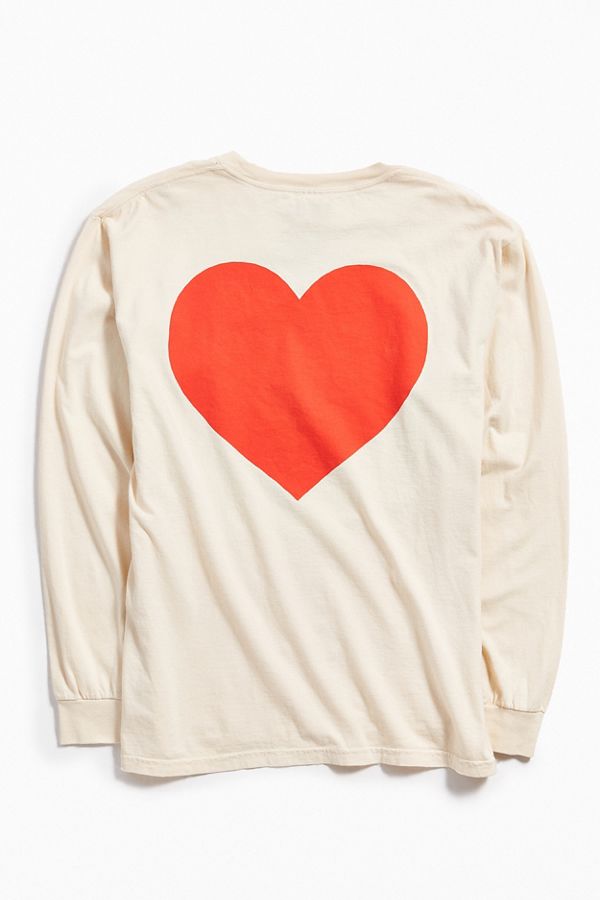 Four Heart Sleeve Tee Unisex main image 0