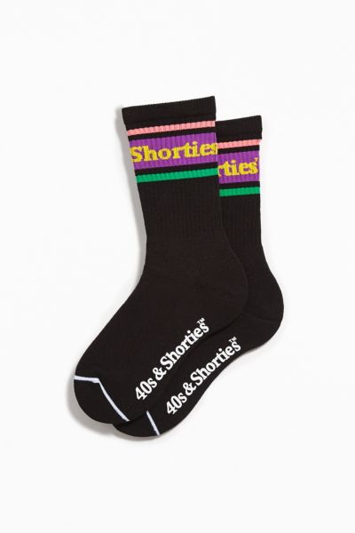40s & Shorties Stripe Logo Sock | Urban Outfitters