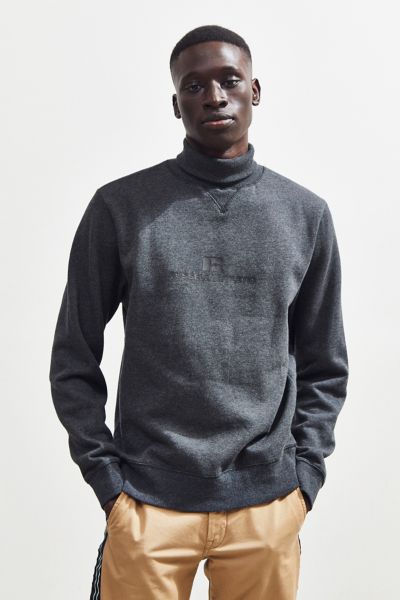 russell athletic turtleneck sweatshirt