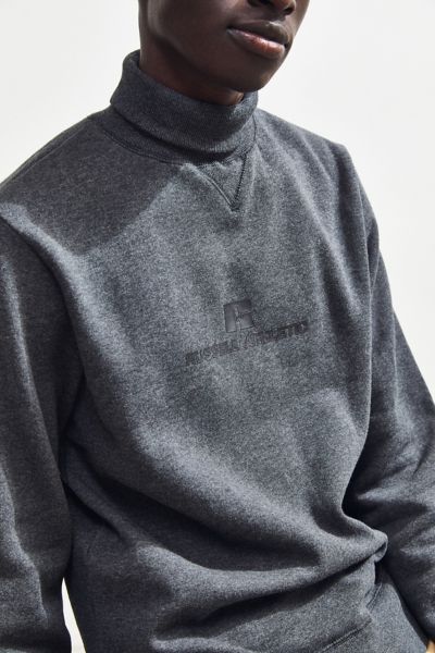 russell athletic turtleneck sweatshirt