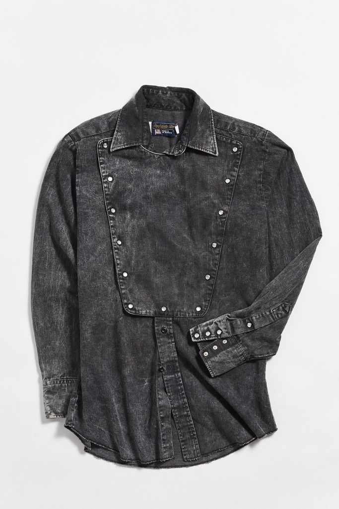 vintage western denim shirt