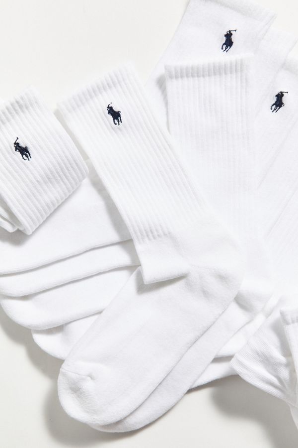 Polo Ralph Lauren 6Pack Athletic Crew Sock Urban Outfitters