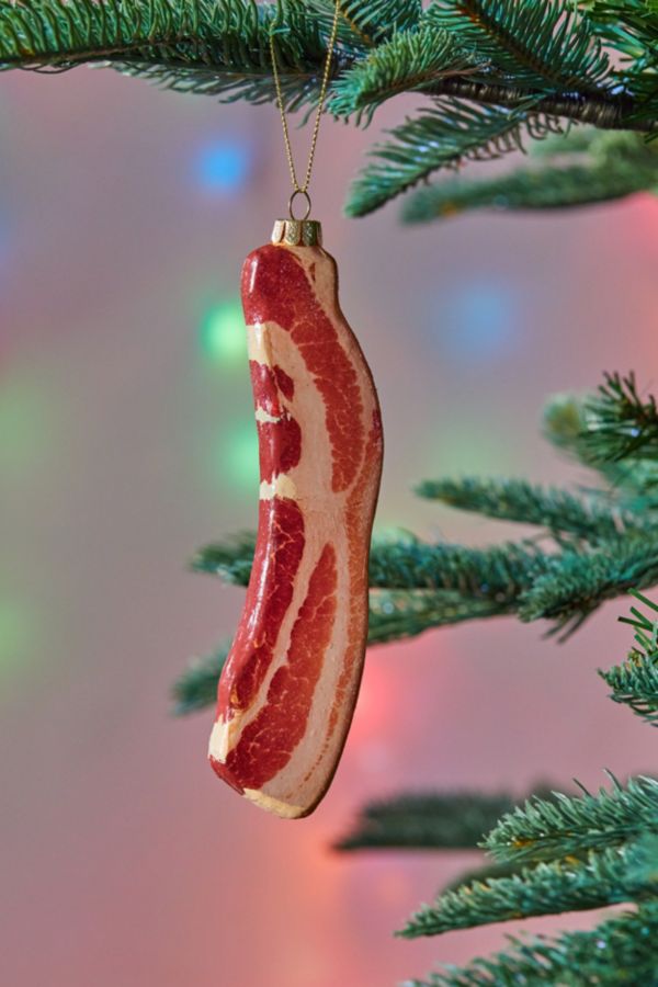 Bacon Christmas Ornament 