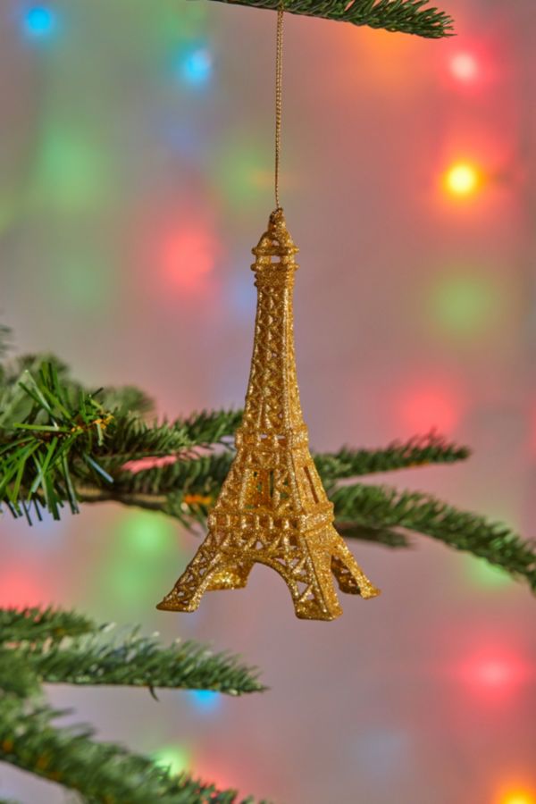 Eiffel Tower Christmas Ornament Urban Outfitters