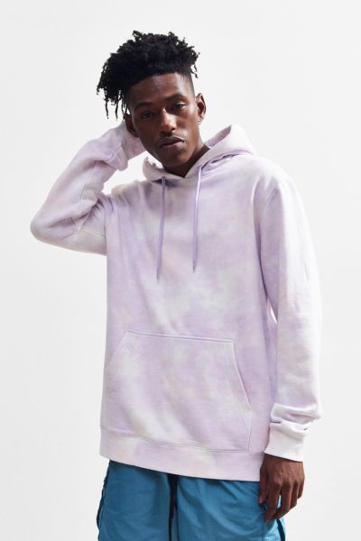 purple tie dye champion hoodie