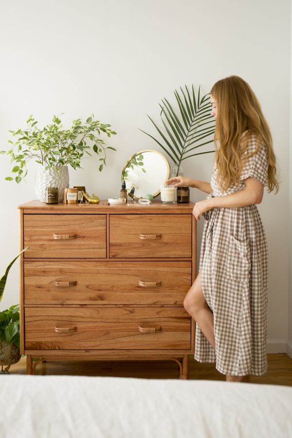 Wren Rattan Dresser Urban Outfitters