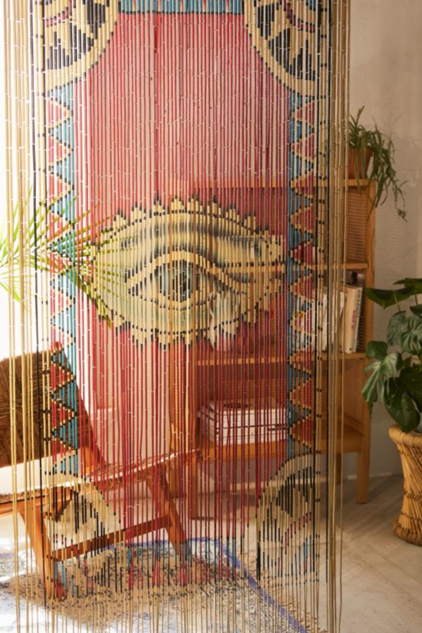 Eye Bamboo Beaded Curtain Urban Outfitters Canada