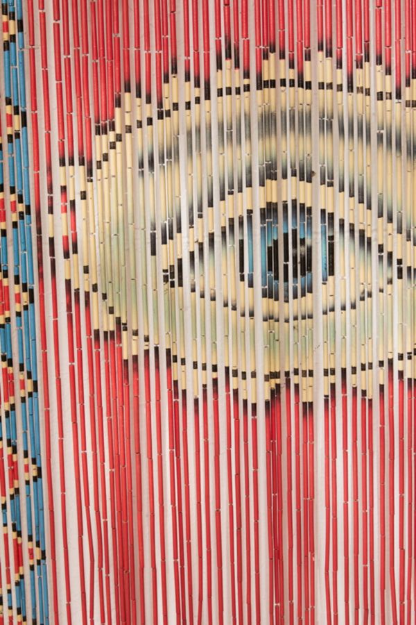 Eye Bamboo Beaded Curtain Urban Outfitters