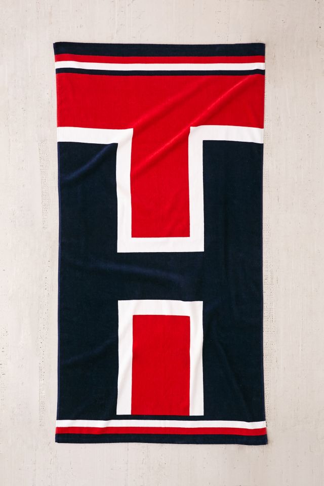 Tommy Hilfiger Iconic Beach Towel Urban Outfitters Canada