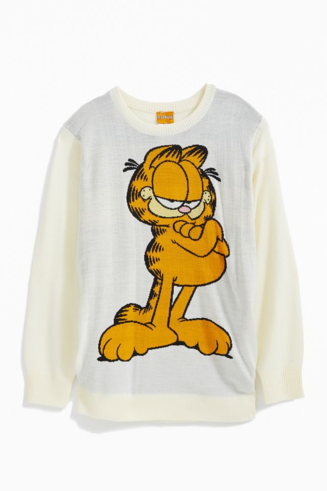 Garfield Crew-Neck Sweater | Urban Outfitters