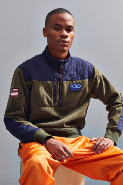 polo hi tech pullover jacket