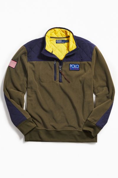 polo ralph lauren hi tech hybrid hoodie