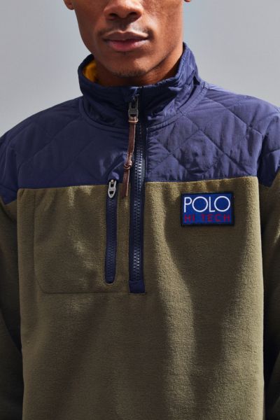 polo ralph lauren hi tech hybrid hoodie