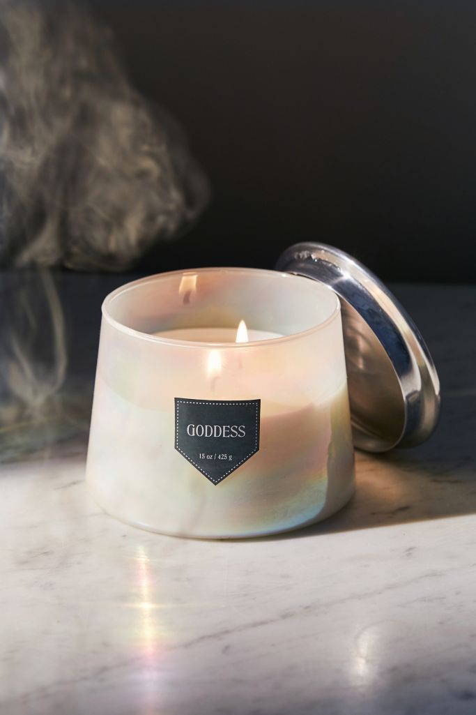 Iridescent Boho Glass Candle Urban Outfitters Canada