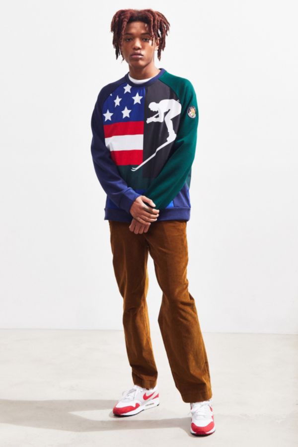 Polo Ralph Lauren Hybrid Crew-Neck Sweatshirt | Urban Outfitters