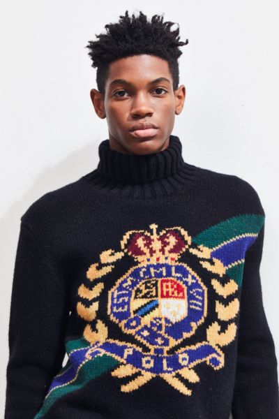 polo crest turtleneck