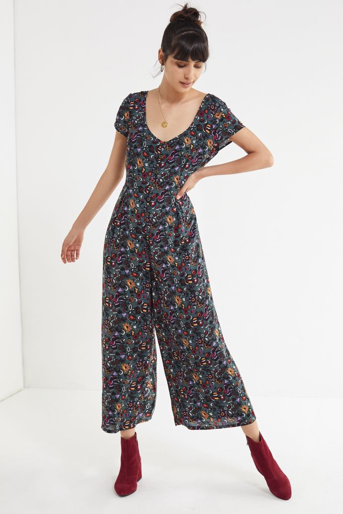button down jumpsuit