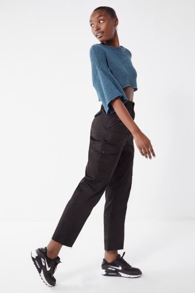 urban outfitters black cargo pants