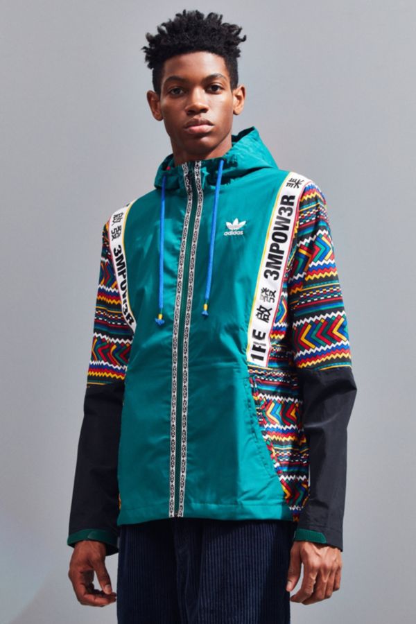 adidas X Pharrell Williams SolarHu Shell Jacket | Urban Outfitters