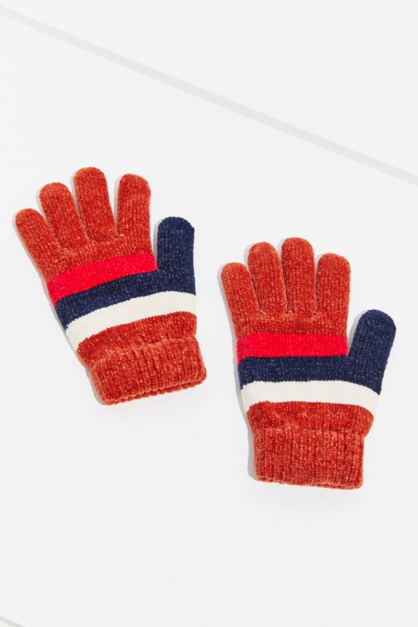 Chenille Striped Glove | Urban Outfitters