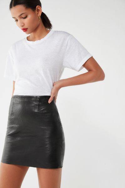 urban outfitters black skirt