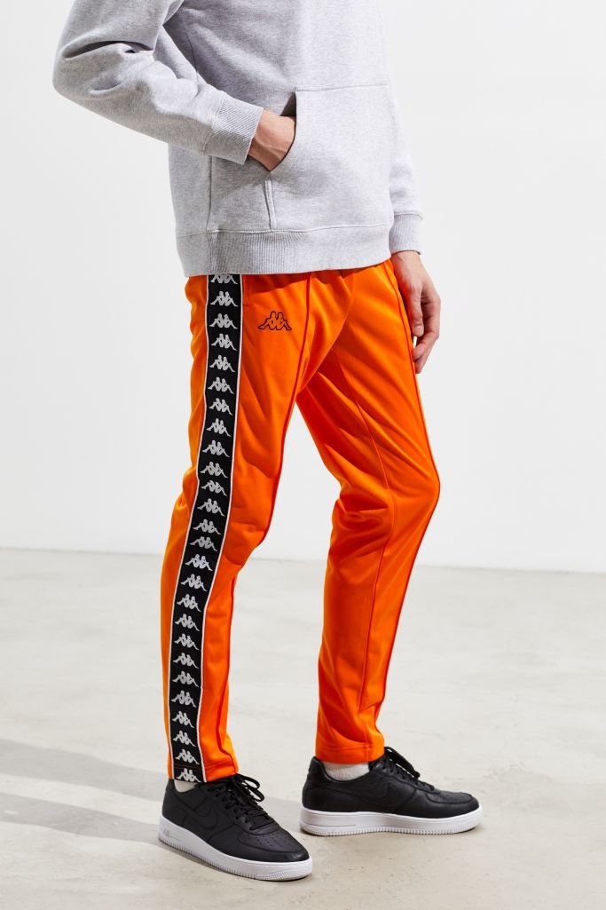 kappa astoria track pants black