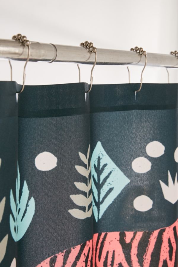 Andrea Lauren For Deny Safari Tiger Shower Curtain Urban Outfitters