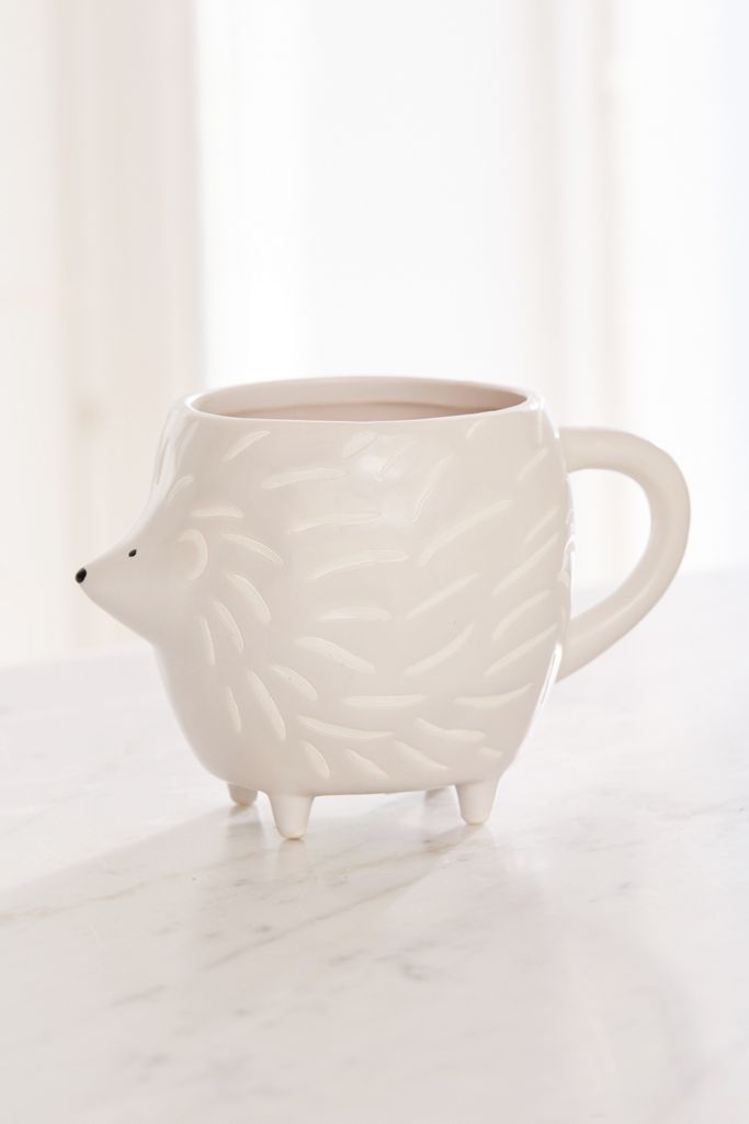 Hedgehog Shaped Mug Urban Outfitters