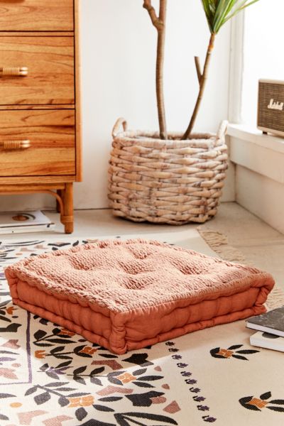 Red Floor Pillows Cushions Urban Outfitters