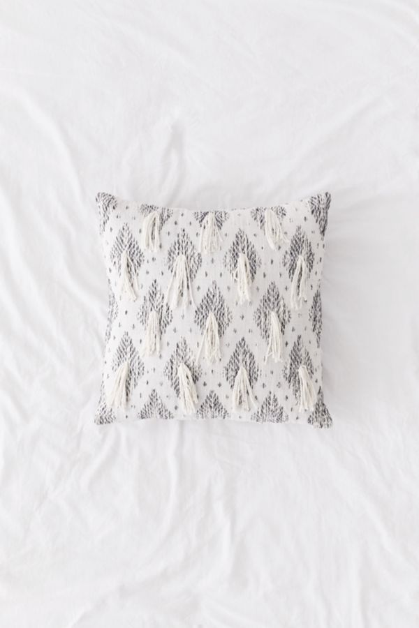 Winnie Fringe Throw Pillow Urban Outfitters