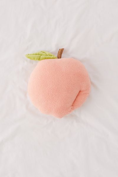 peach emoji plush