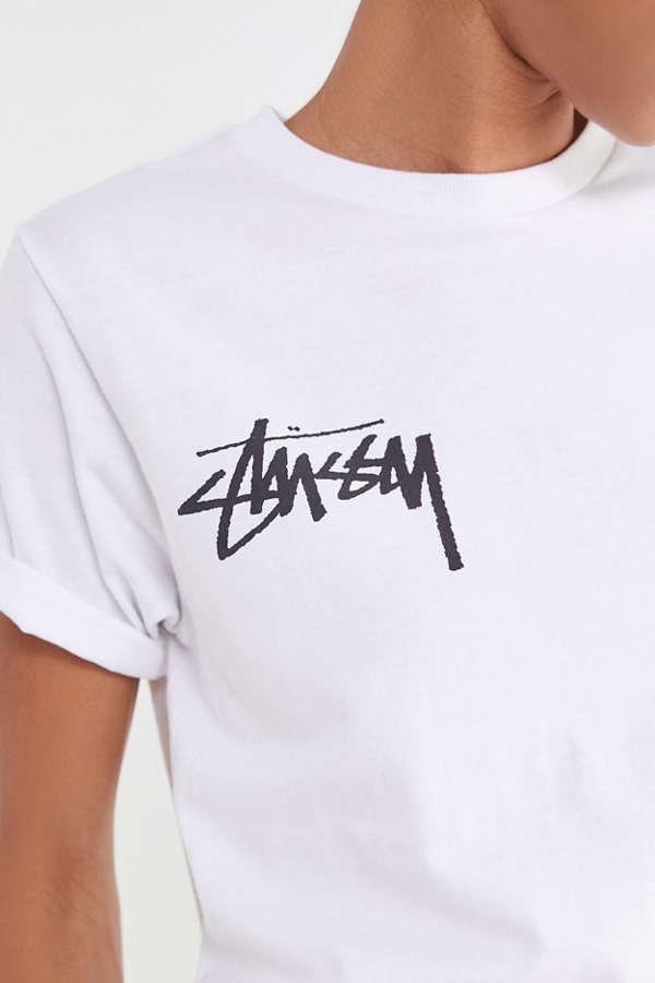 Stussy Stock Logo Tee | Urban Outfitters Canada