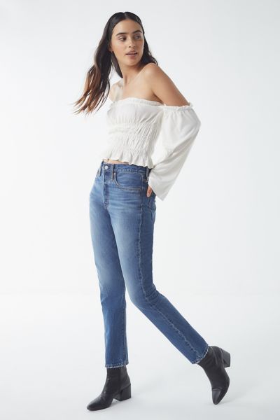 levi's 501 skinny jeans chill pill