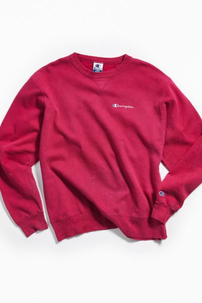 vintage red champion sweatshirt