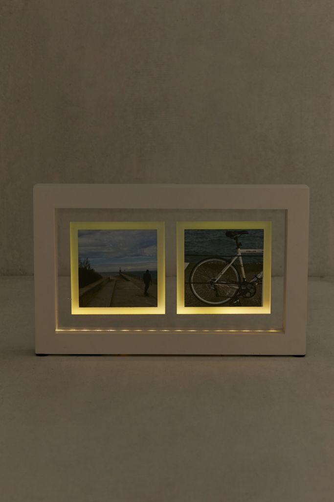 LightUp Polaroid Duo Picture Frame Urban Outfitters Canada
