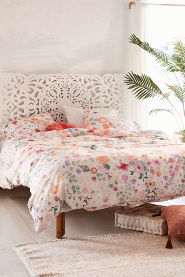 Olivia Floral Duvet Cover Urban Outfitters