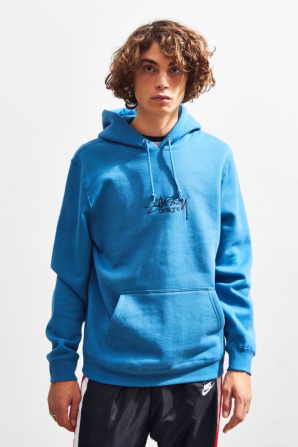 Stussy Designs Embroidered Hoodie Sweatshirt | Urban Outfitters