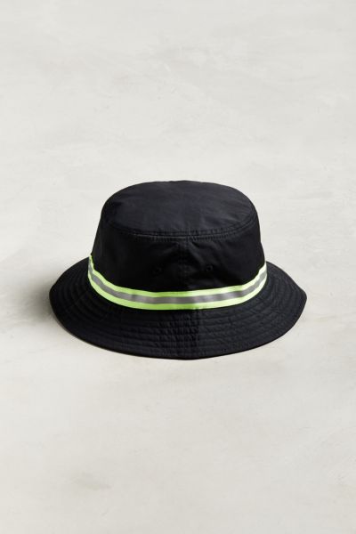 stussy reflective tape bucket hat