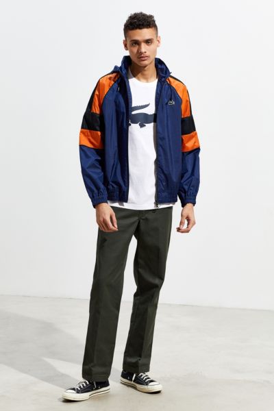 lacoste nylon track jacket