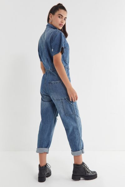 denim jumpsuit urban outfitters