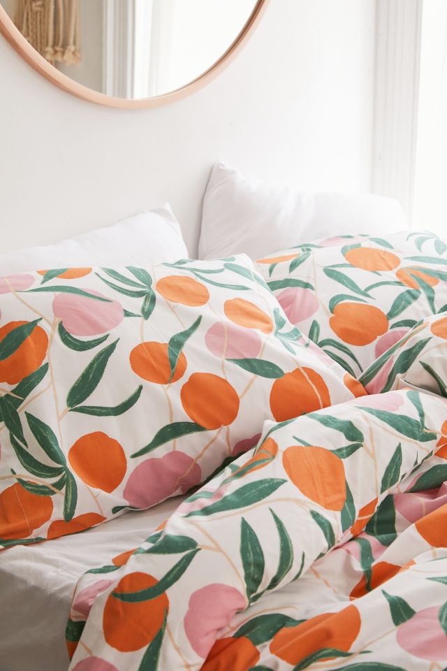 Peaches Duvet Set Urban Outfitters