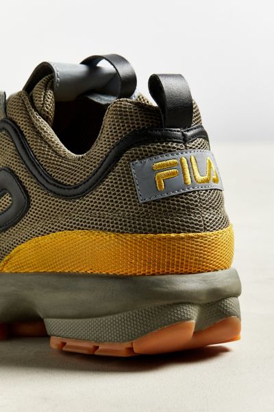 fila uo exclusive distressed disruptor ii sneaker