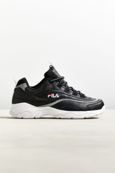 fila ray sneakers black