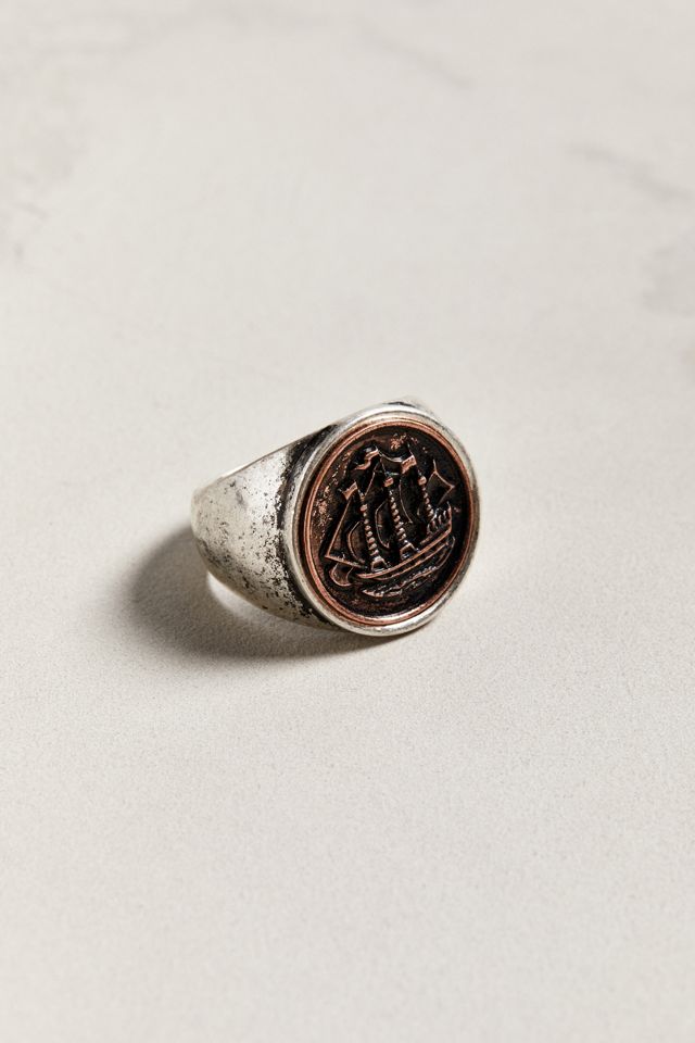 Icon Brand Half Penny Ring Urban Outfitters