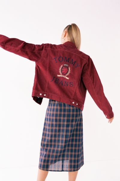 tommy jeans crest jacket